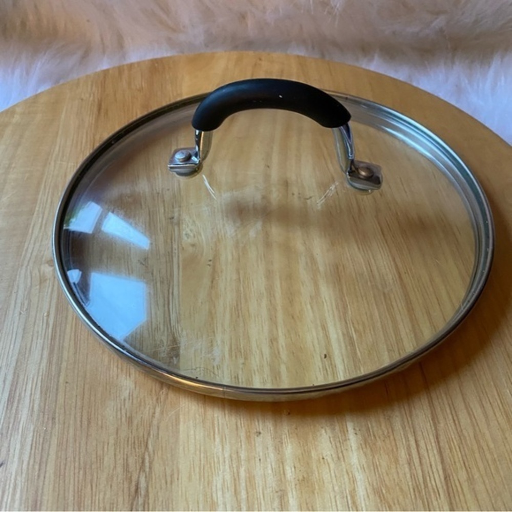 Wear Ever Pan Lid Size 8” Glass Lid Handle On Top